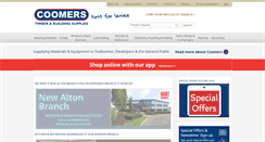 Desktop Screenshot of coomers.co.uk